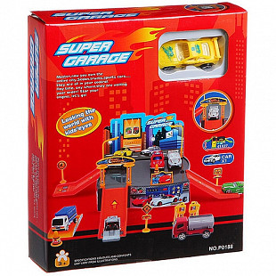 Набор Shenzhen Toys Двухуровневая парковка Super Garage P0188