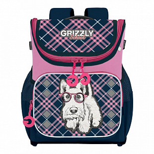 Рюкзак школьный GRIZZLY RAl-194-4 /2 blue