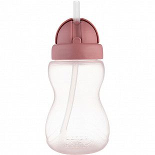 Поильник Canpol babies спортивный со складывающейся трубочкой 12м+ 270 мл (56/109_pin2) pink