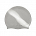 Шапочка для бассейна (плавания) взрослая Mad Wave Multi Adult Big gray/white