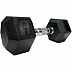 Гантель гексагональная Starfit Pro DB-301 обрезиненная 16 кг black