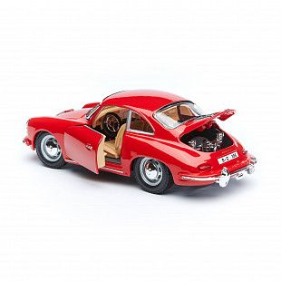 Коллекционная машина Bburago 1:24 Porsche 356B Coupe (18-22079)