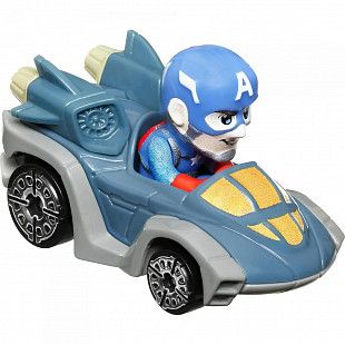 Машинка Hot Wheels RacerVerse Marvel Captain America (HKB86 HKC09)