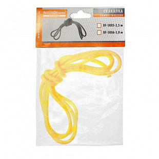 Скакалка гимнастическая Body Form 2,5 м 130 гр BF-SK05 lemon