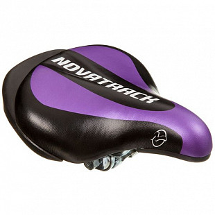 Седло Novatrack детское black/violet КЛ98746