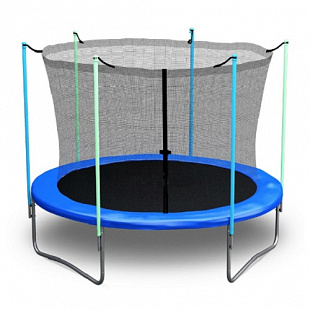 Батут детский Atlas Sport 312 см (с сеткой и лестницей)