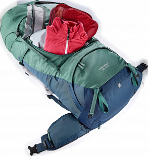 Рюкзак Deuter Aircontact 60+10 SL 3320421-2337 seagreen/marine (2021)