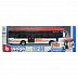 Масштабная модель автобуса Bburago Городской 1:43 18-32102 white/red