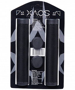 Грипсы для трюкового самоката XAOS Monochrome black
