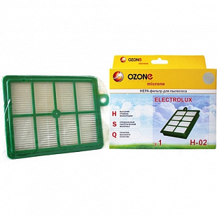 HEPA-фильтр Ozone для пылесоса одноразовый H-02