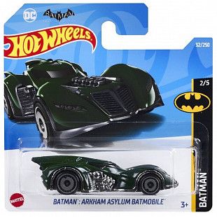 Машинка Hot Wheels Базовой коллекции Batman: Arkham Asylum Batmobile 32/250 (5785 HCV63) mainline 2022