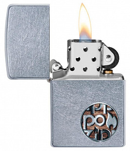 Зажигалка Zippo Button Logo 29872