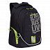 Рюкзак городской GRIZZLY RU-135-3	 /2 black/light green