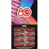 Набор машинок Hot Wheels Silver Series Mattel 80th Anniversary Toy Cars & Trucks 8 шт. (JGK09)