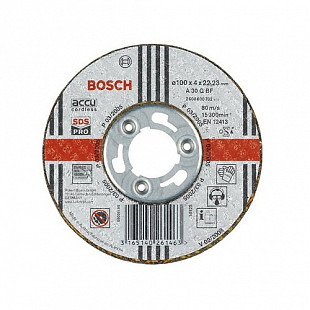 Круг обдирочный Bosch 100х4мм для металла 2608600702