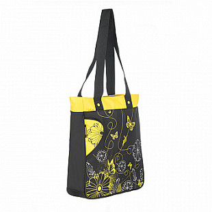 Сумка городская GRIZZLY MD-409-2 /1 black/yellow