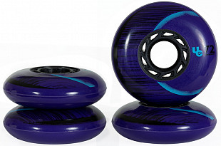 Набор колес Powerslide Undercover Cosmic 72мм/86а 4шт 406203 purple