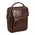Мужская кожаная сумка Polar 812166-9 brown