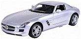 Машинка Majorette Mercedes-Benz SLS AMG (212053051) silver