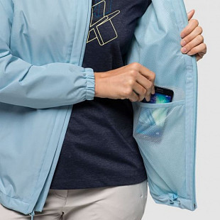 Куртка женская Jack Wolfskin Stormy Point Jacket W stratosphere
