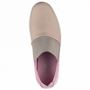 Полуботинки женские Jack Wolfskin Auckland Slipper Low W moon rock