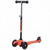 Самокат-кикборд Novatrack Disco-kids 120H.DISCOKIDS.BOR9 Black/Orange