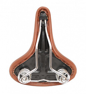 Седло Velo ретро c пружинами VL-8114 brown 6-148114
