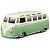 Машинка Bburago 1:64 Volkswagen Van Samba (18-59036) green