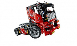 Конструктор Decool Гоночный грузовик 2 в 1 (608 элем.) 3360