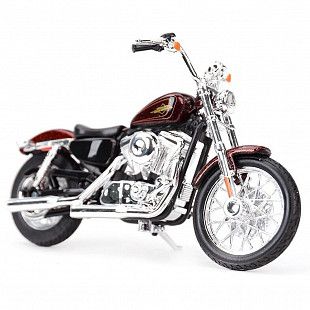 Масштабная модель мотоцикла Maisto 1:18 Harley Davidson 2013 XL 1200V Seventy-Two (31360) red