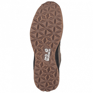 Водонепроницаемые кроссовки мужские Jack Wolfskin Woodland Texapore Mid M beige / phantom