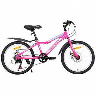 Велосипед Bibitu MTB C200DW C200DW-PNN/WT-11(21) pink neon/white