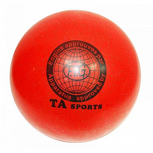 Мяч для художественной гимнастики Zez Sport T9 Red