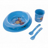 Обеденный набор Canpol babies Совы 12+ мес 4/405 Blue