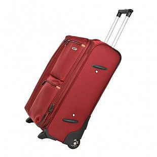 Чемодан малый Polar Р8819 20" 2-ой burgundy