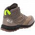 Водонепроницаемые кроссовки мужские Jack Wolfskin Woodland Texapore Mid M beige / phantom