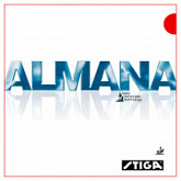 Накладка для ракеток Stiga Almana Max red