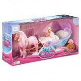 Игровой набор Умиляндия, карета с лошадкой, куклой ZYB-B2190-1