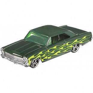 Набор машинок Hot Wheels 5 машинок (DJG23) blue/gold/red/black/green