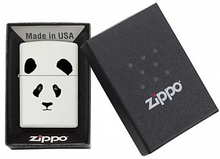 Зажигалка Zippo Panda White Matte 28860