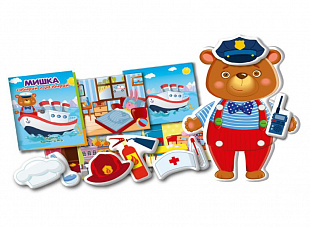 Развивающая играс подвижными деталями Vladi Toys Мишка VT2109-06