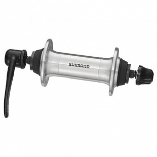 Втулка передняя Shimano Alivio HB-RM70-S 36Н эксцентрик 133мм silver AHBRM70AS