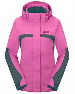 Куртка женская Jack Wolfskin Topaz II Jacket Women pink