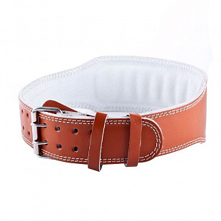 Пояс для поднятия тяжестей Roomaif RLB-103 brown 6" 