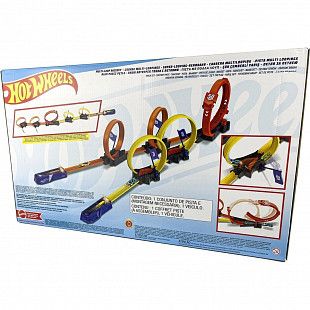 Игровой набор Hot Wheels City Action Гонка с петлями (HDR83)