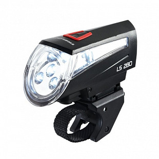 Велофонарь передний Trelock LS 280 Sportline 8002111 black