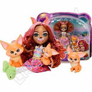 Игровой набор Enchantimals Семья Лисички Фенек Филлигри (HNT60)