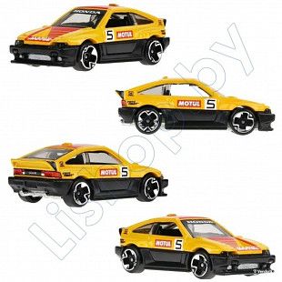 Машинка Hot Wheels 1:64 1985 Honda CR-X (HWR57 HRT03)