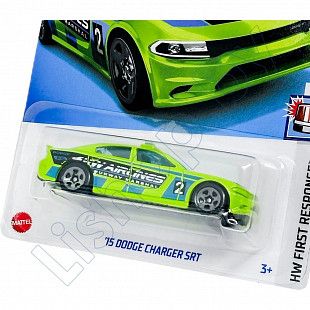 Машинка Hot Wheels Базовой коллекции '15 Dodge Charger SRT 7/250 (5785 HTC87) mainline 2024