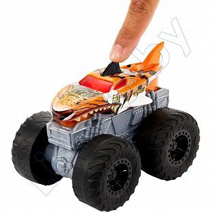 Машинка Hot Wheels Монстр трак Roarin' Wreckers Tiger Shark (HDX60 HDX62)
